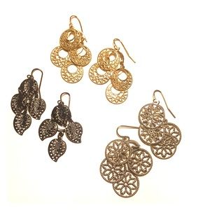 3 piece earring set
